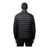 Polo Mens Long Sleeve Quilted Nylon Puffer Jacket - Black